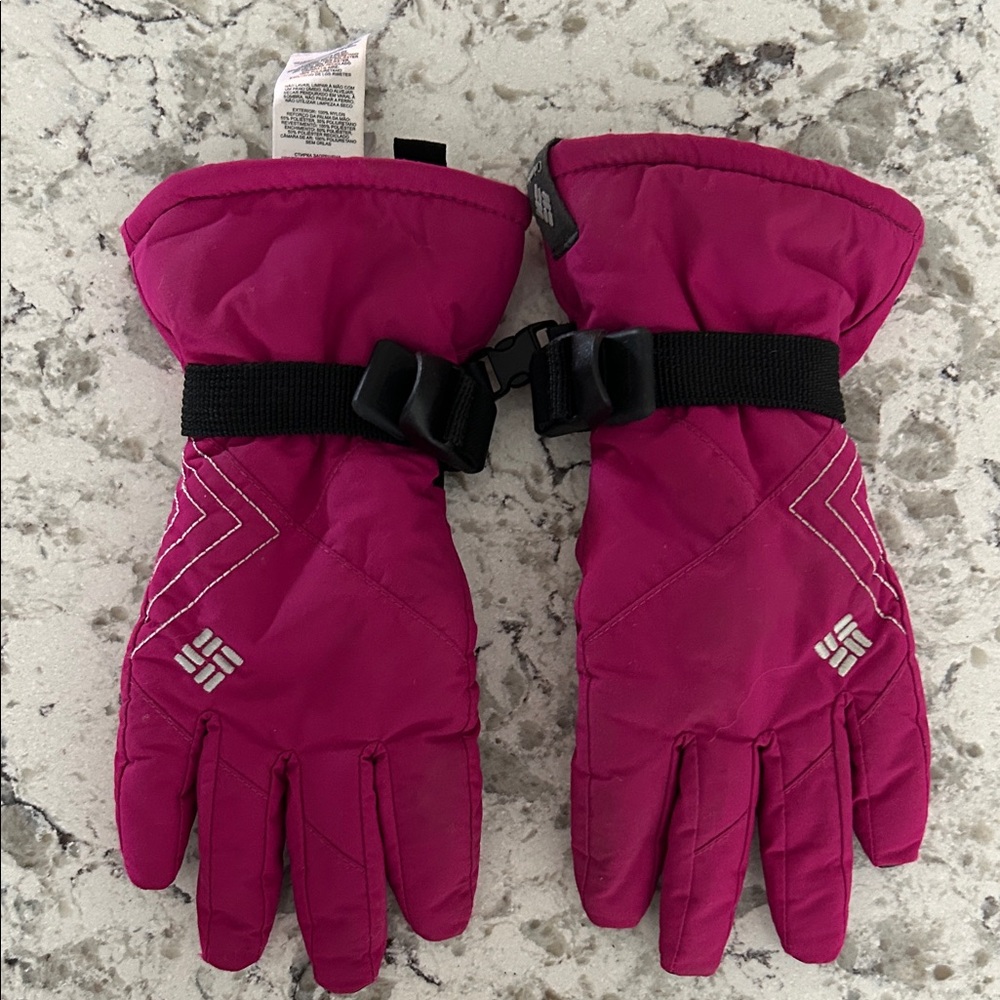 Columbia Fuchsia Insulated Gloves